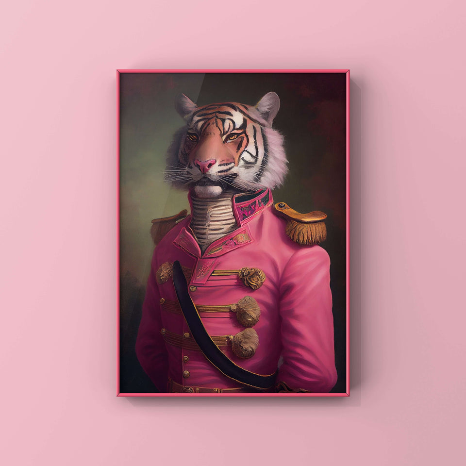 Johnny Roarmone Tiger - Pink Parade