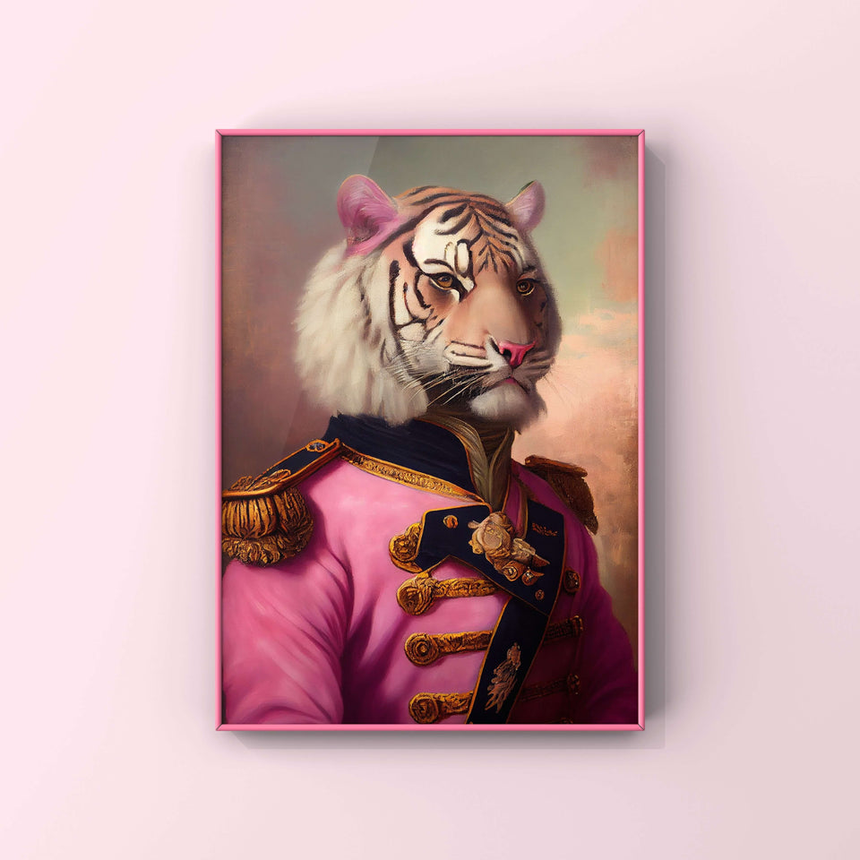 Tommy Roarmone Tiger - Pink Parade