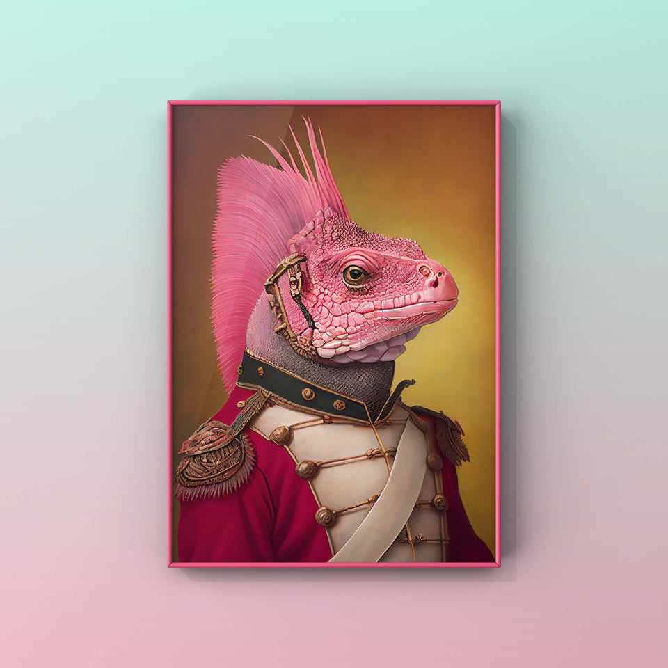 Ziggy the Iguana - Pink Parade