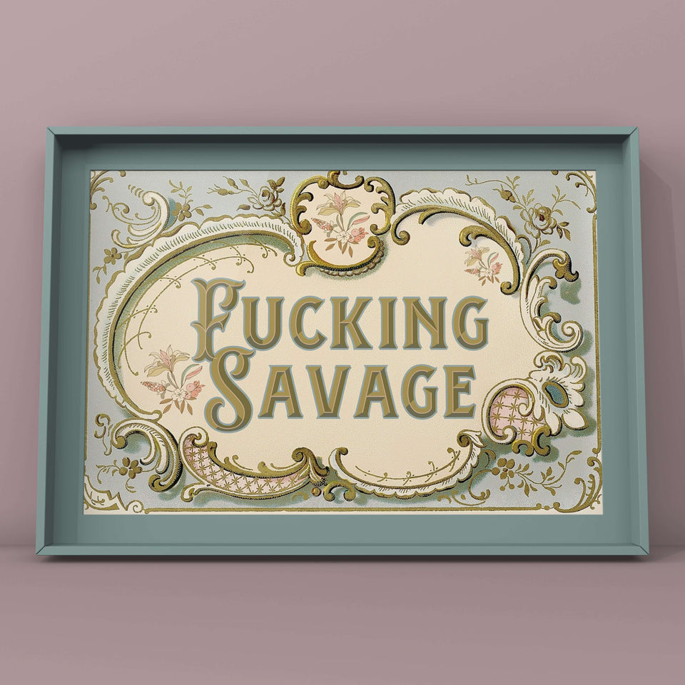 Fu#*ing Savage Punk Haus 