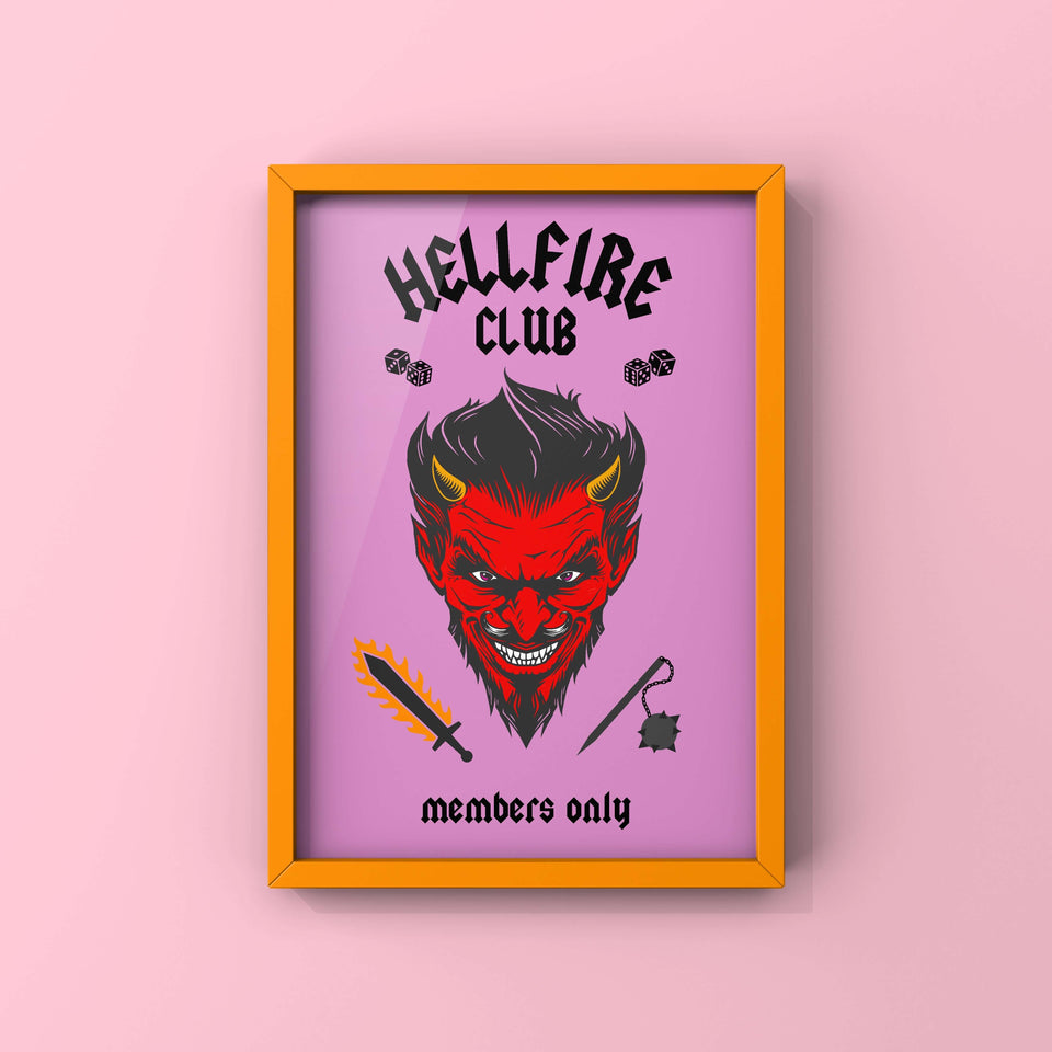 Hellfire Members Only XL (choice of colour) Punk Haus A2 Pink 