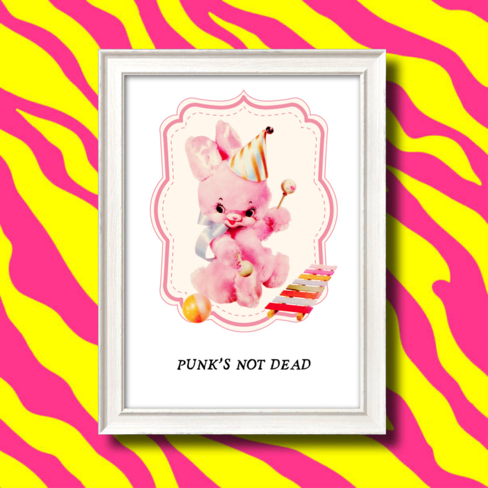 Punk’s Not Dead Posters, Prints, & Visual Artwork Punk Haus 