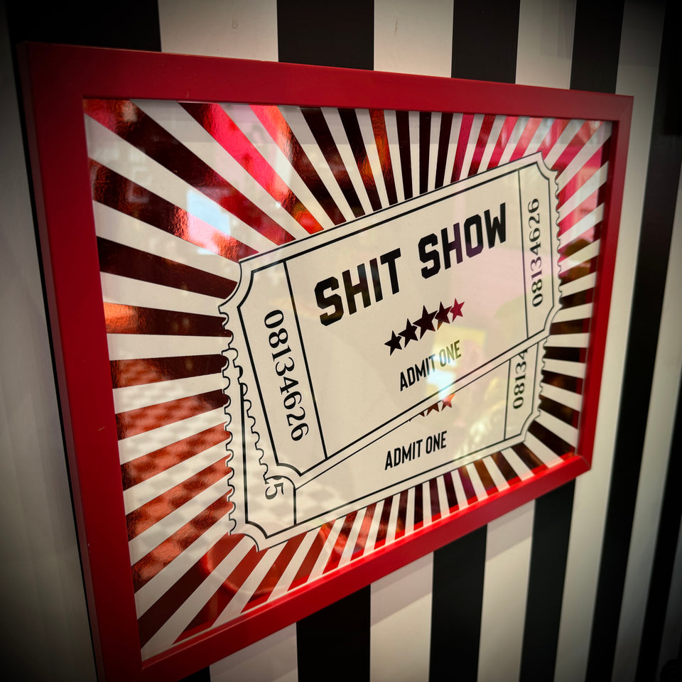 Shit Show Luxury Edit RED FOIL