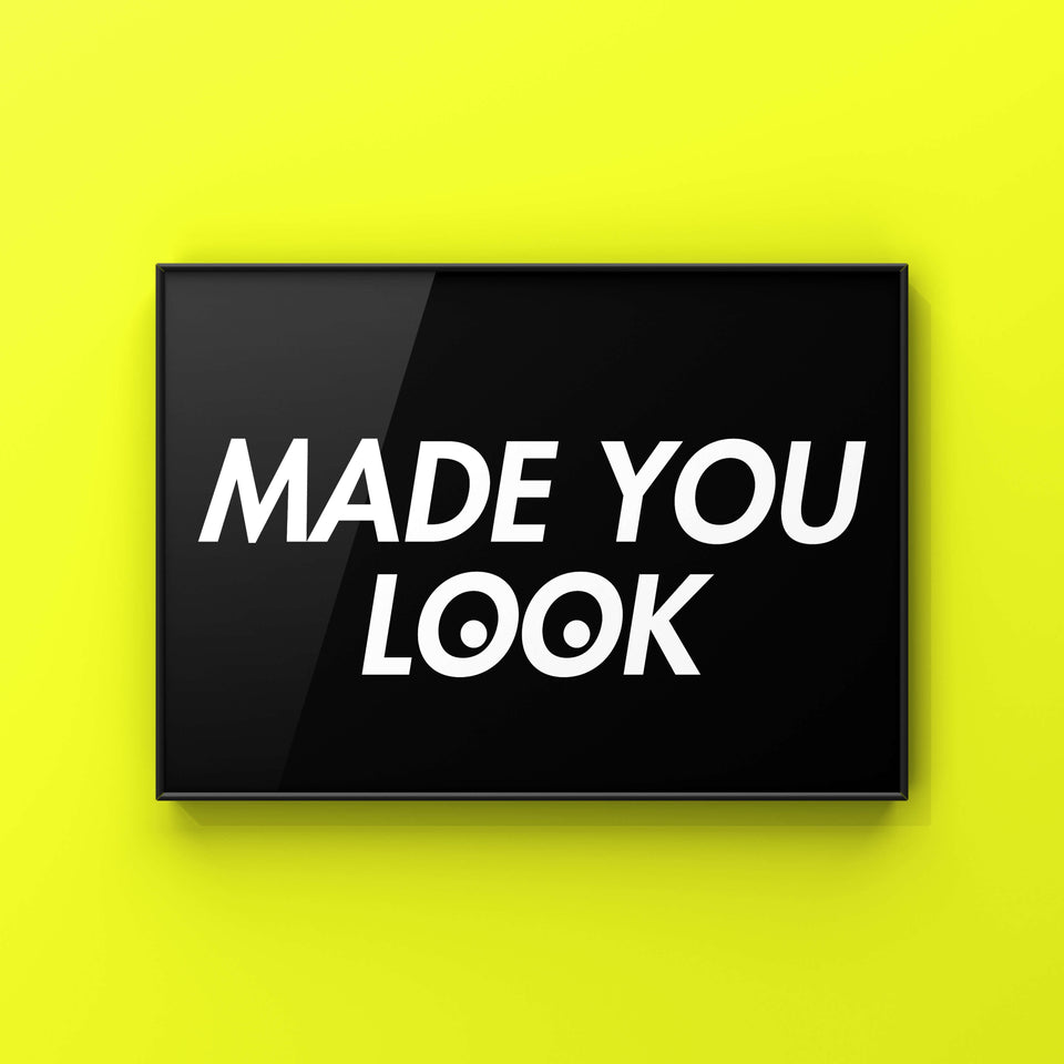 Made you look! – Punk Haus