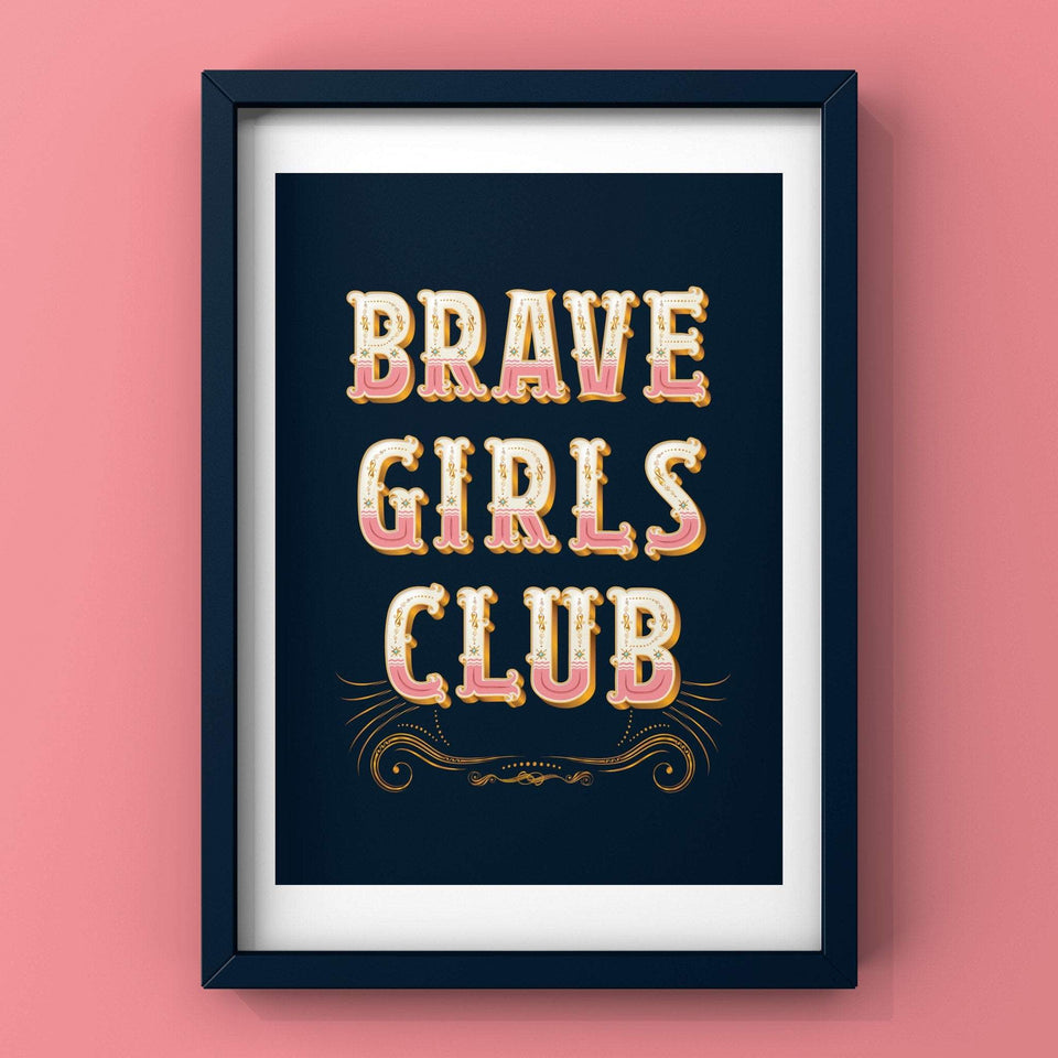 Brave Girls Club Print Punk Haus 