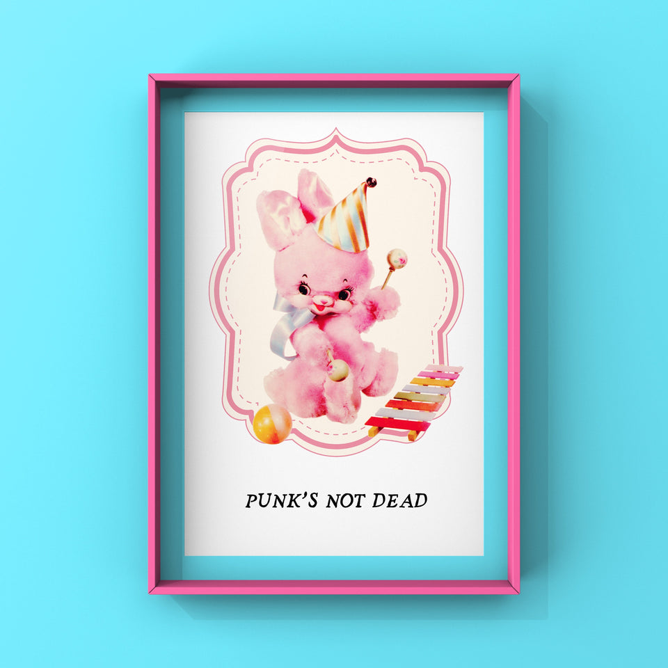 Punk’s Not Dead Posters, Prints, & Visual Artwork Punk Haus 