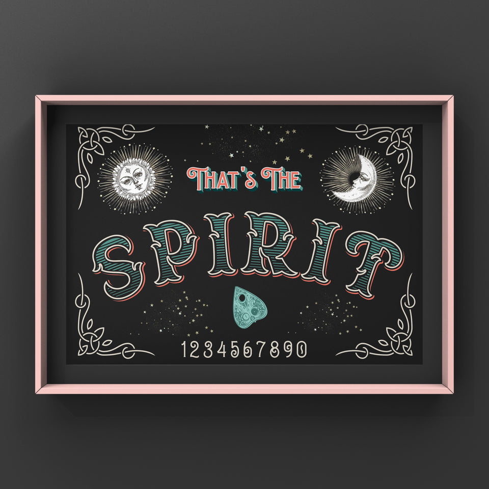 That’s The Spirit Print Punk Haus 